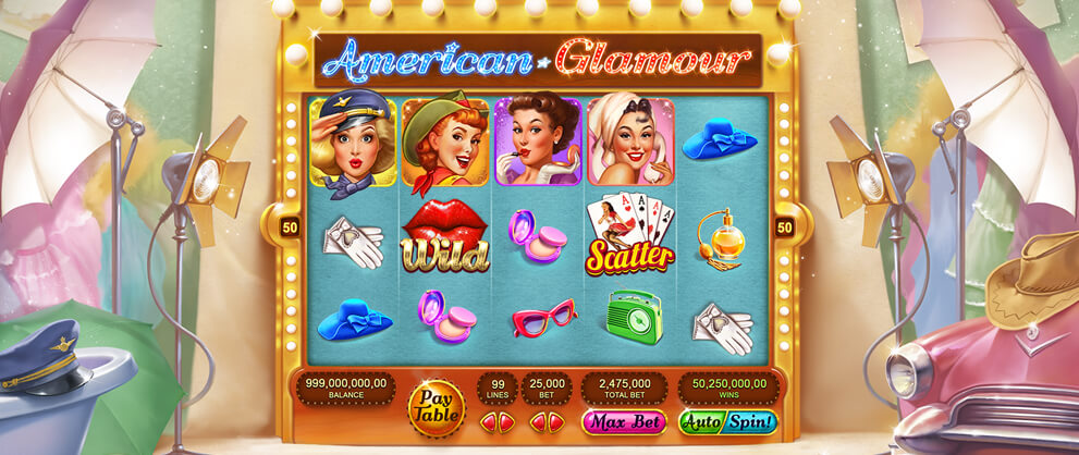 american glamour slots
