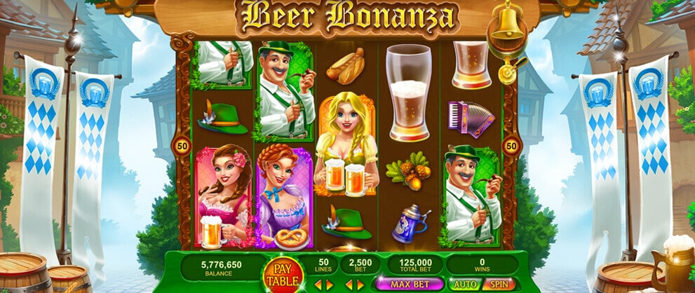 beer bonanza slot machines caesars casino