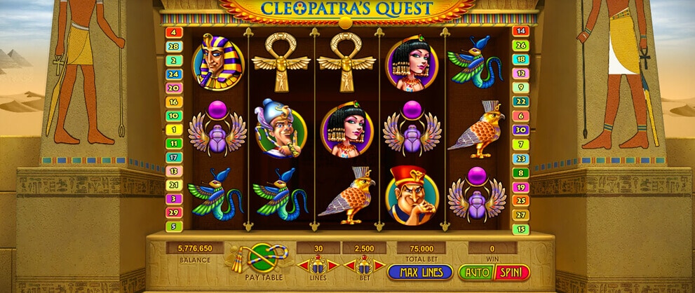cleopatra free slot machine caesars casino