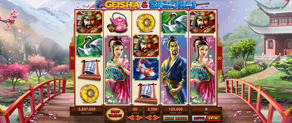 geisha samurai free slots caesars casino