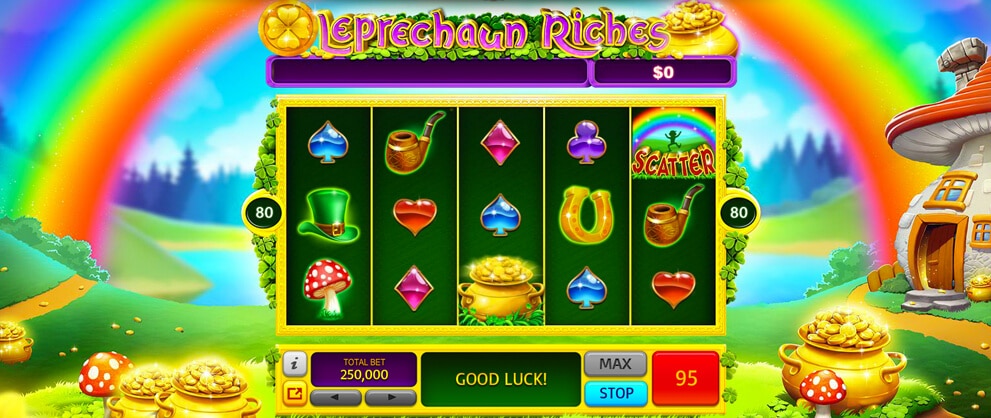 free leprechaun slots caesars casino