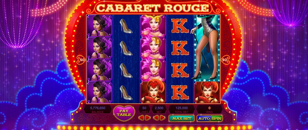high limit slot machine cabaret rouge caesars casino