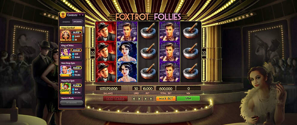 video slot foxtrot follies caesars casino